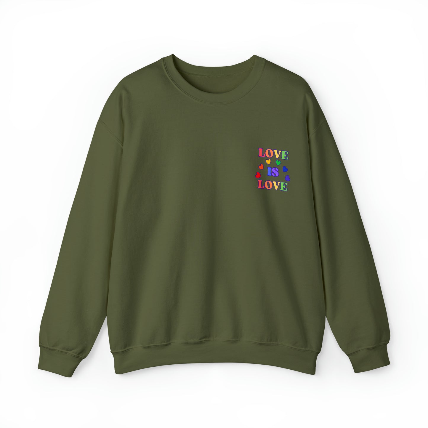 Unisex Sweatshirt Love is love