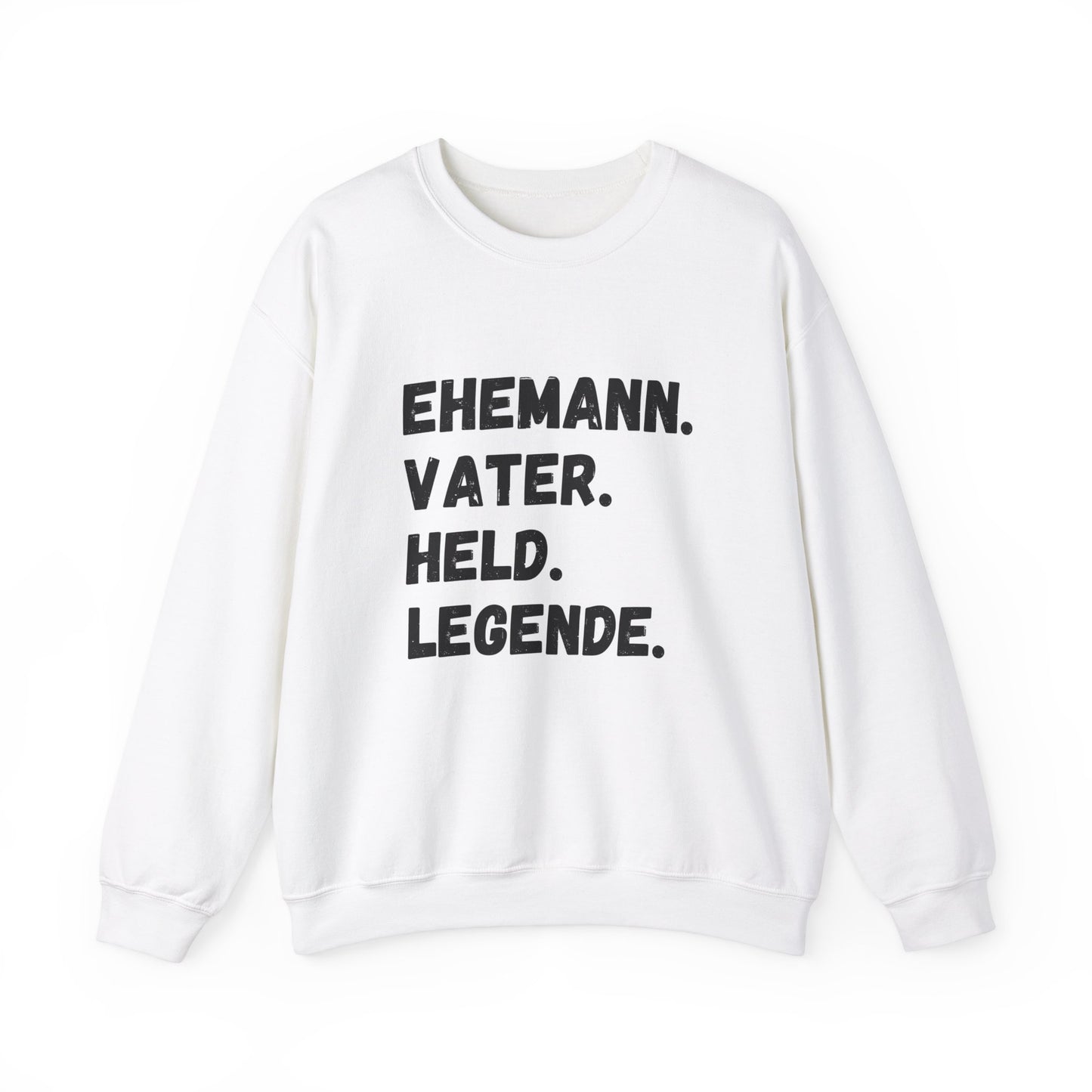 Unisex T-Shirt Ehemann. Vater. Held. Legende.