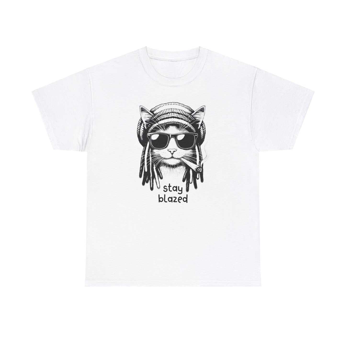 Unisex T-Shirt Rasta-Cat stay blazed