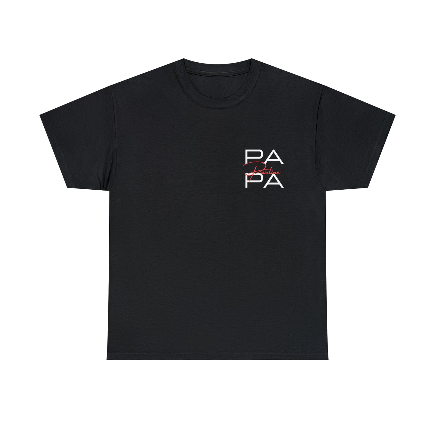 Personalisiertes Unisex T-Shirt Papa und Namen