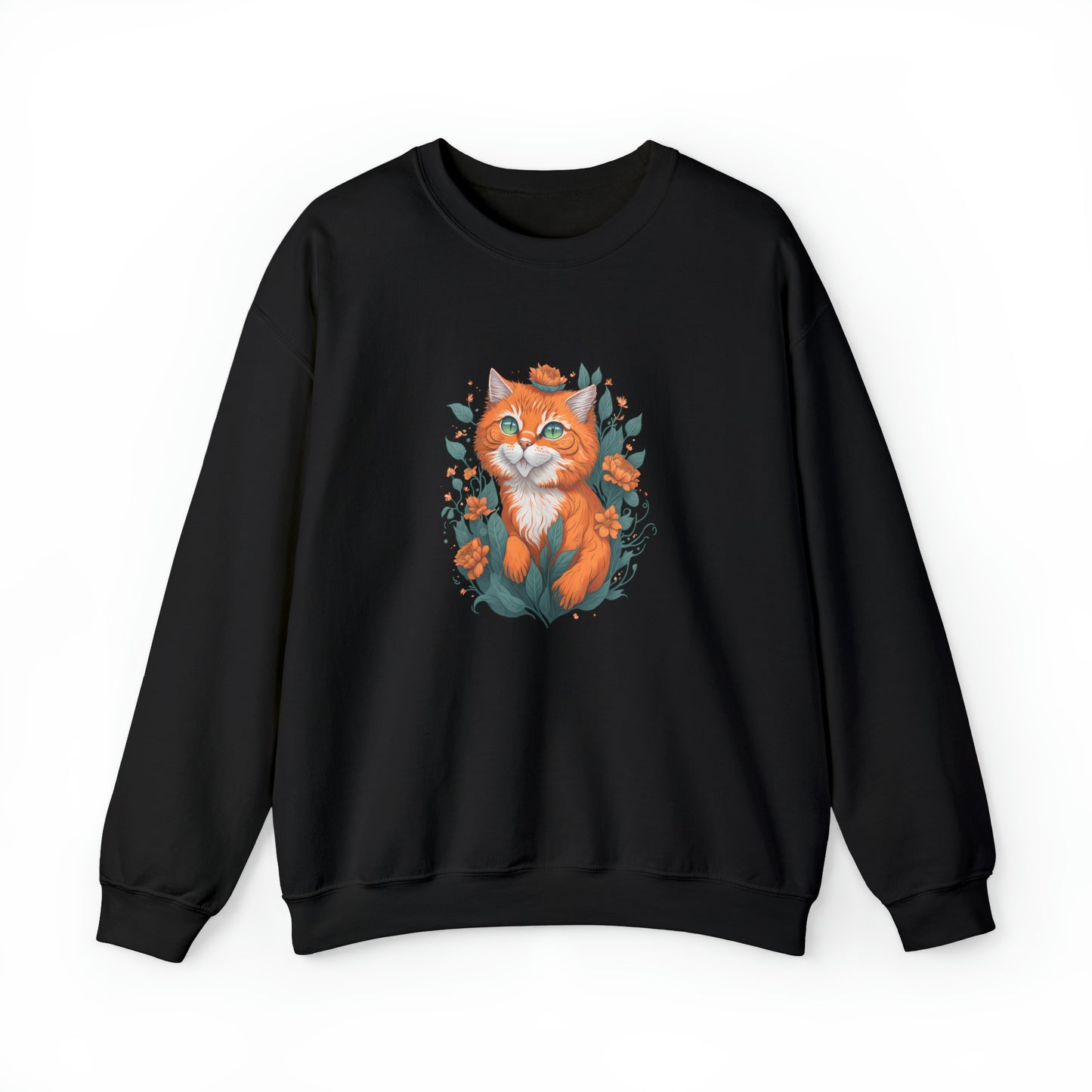 Unisex Sweatshirt Ginger Cat