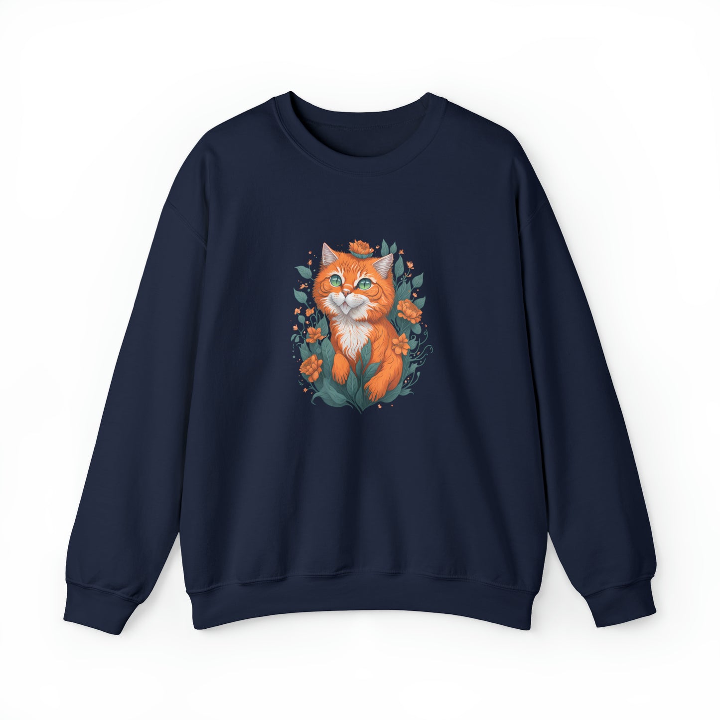 Unisex Sweatshirt Ginger Cat