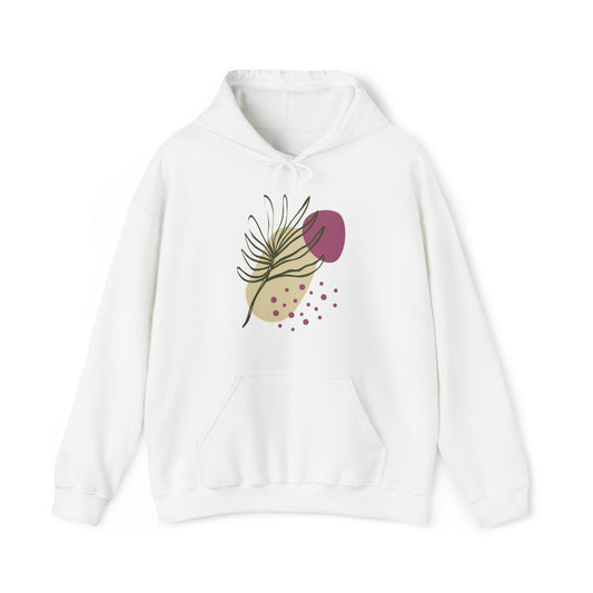 Unisex Hoodie Boho Print Palmenblatt