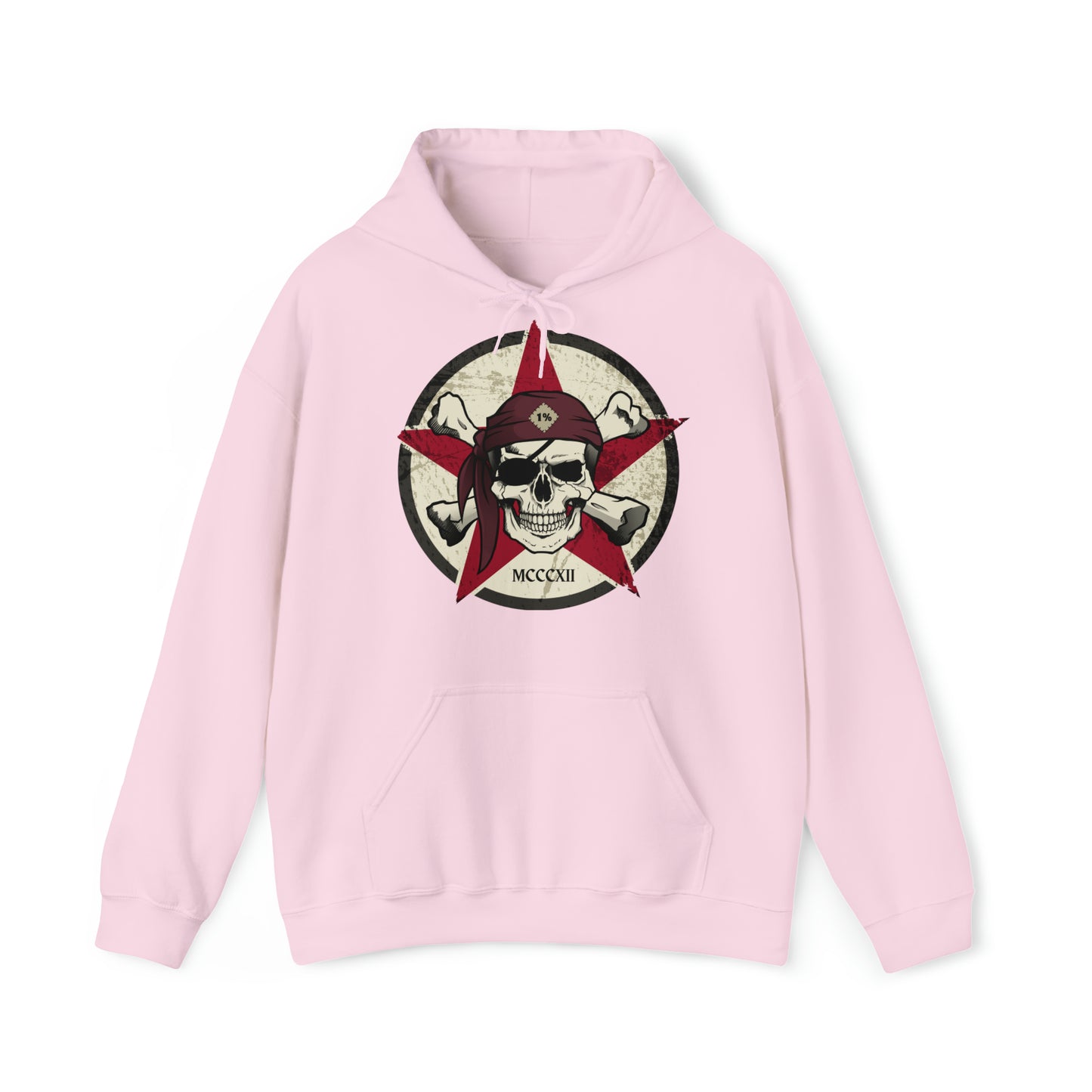 Unisex Hoodie Outlaw Biker Skull