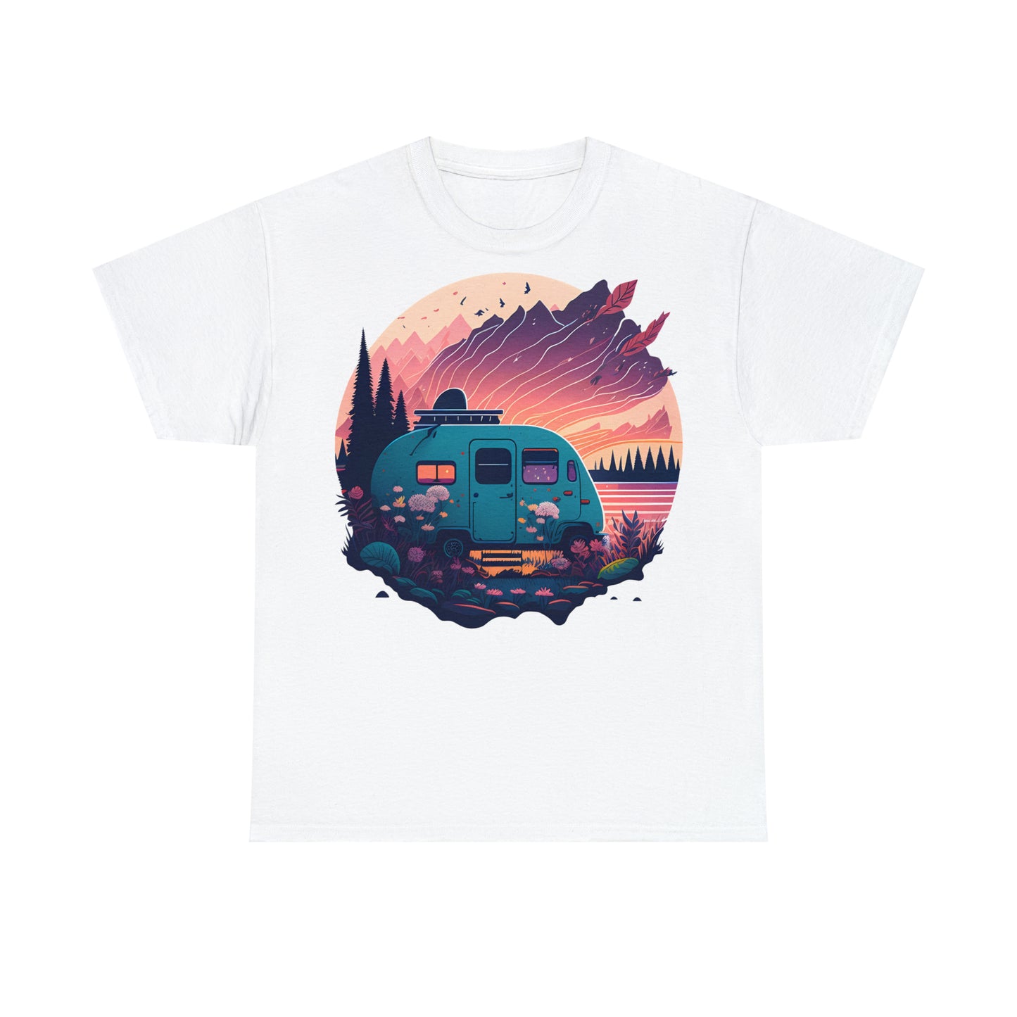 Unisex T-Shirt Camping am See