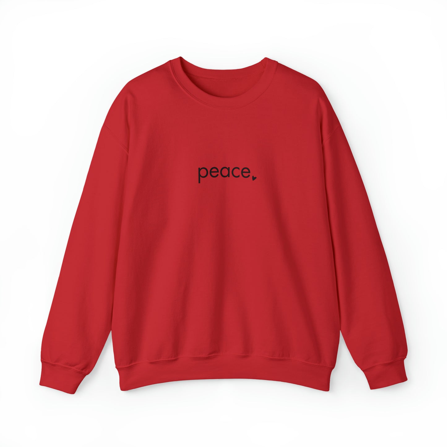 Unisex Sweatshirt Peace Herz