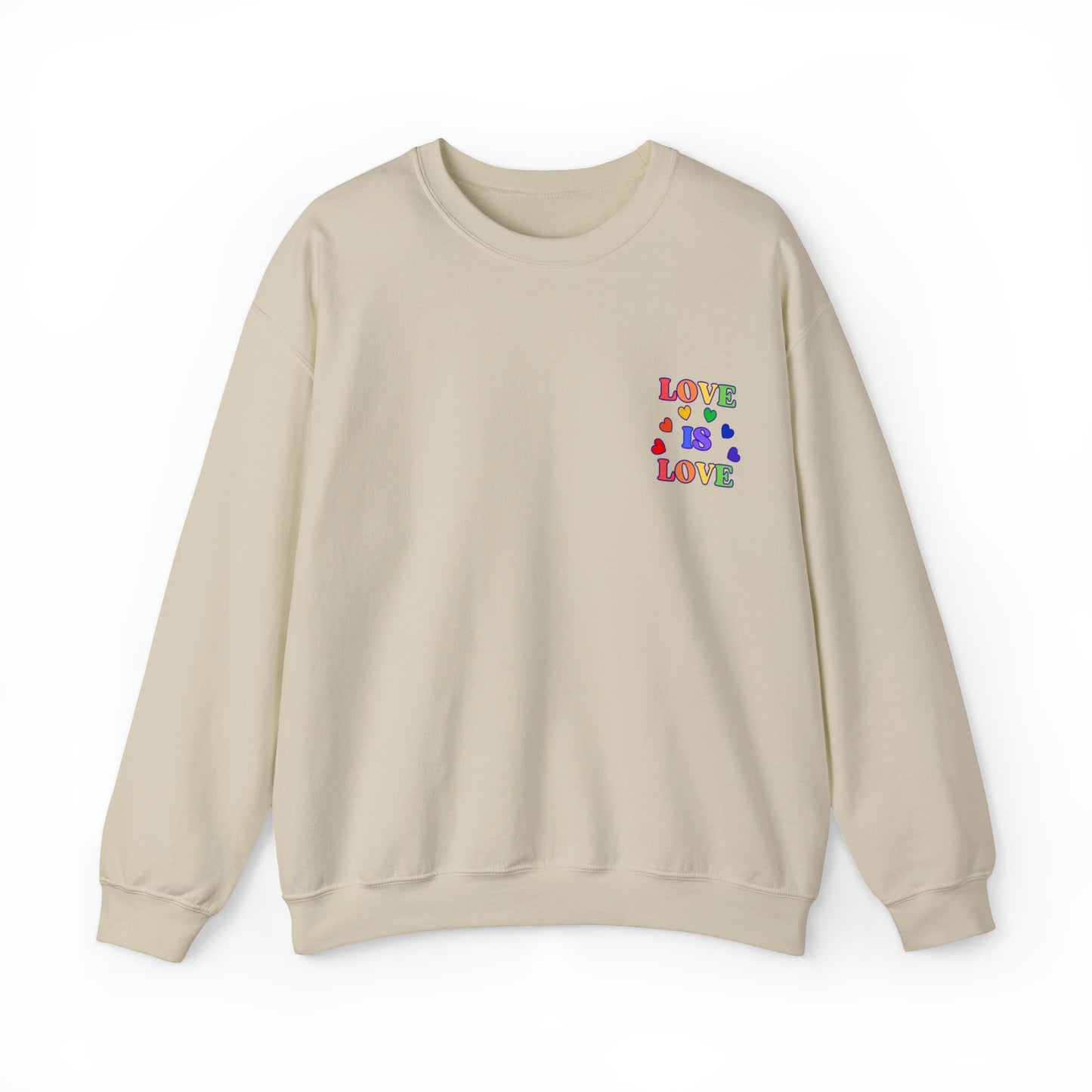 Unisex Sweatshirt Love is love