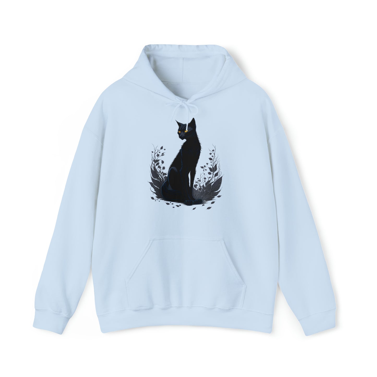 Unisex Hoodie schwarze Katze