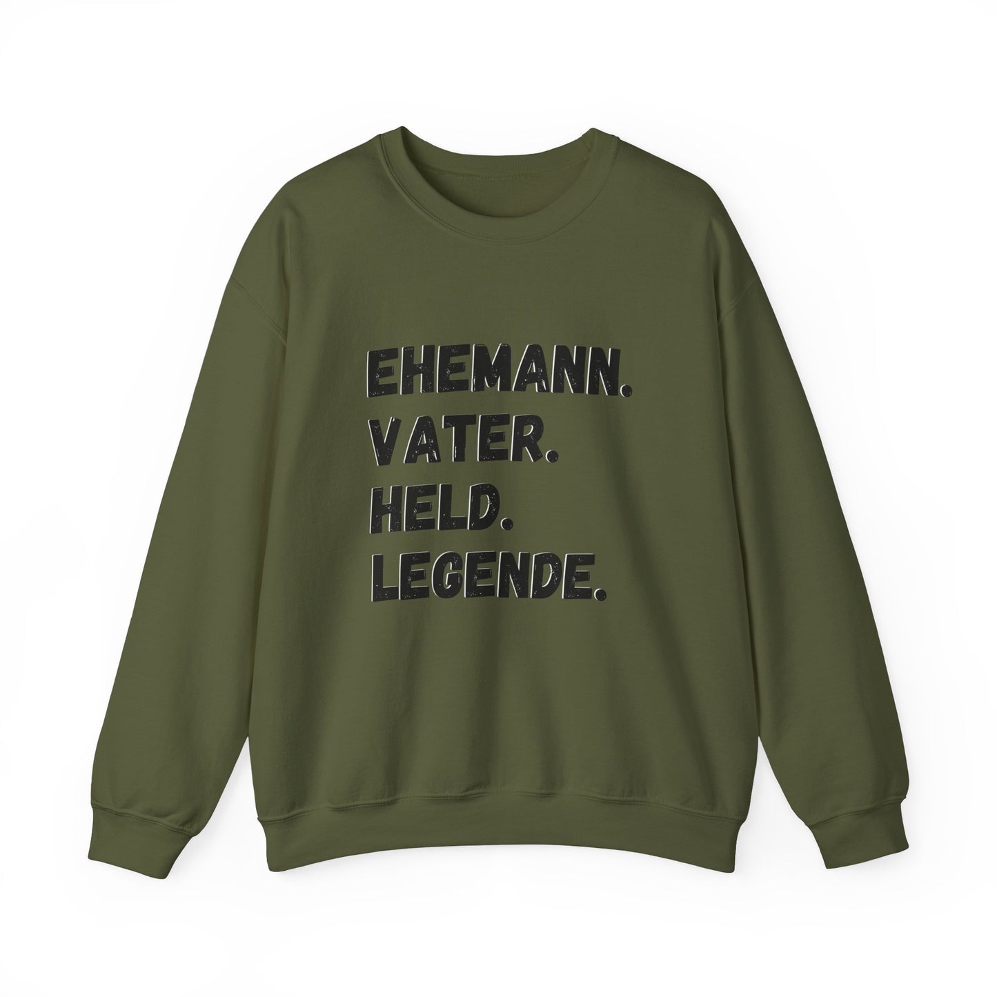 Unisex T-Shirt Ehemann. Vater. Held. Legende.