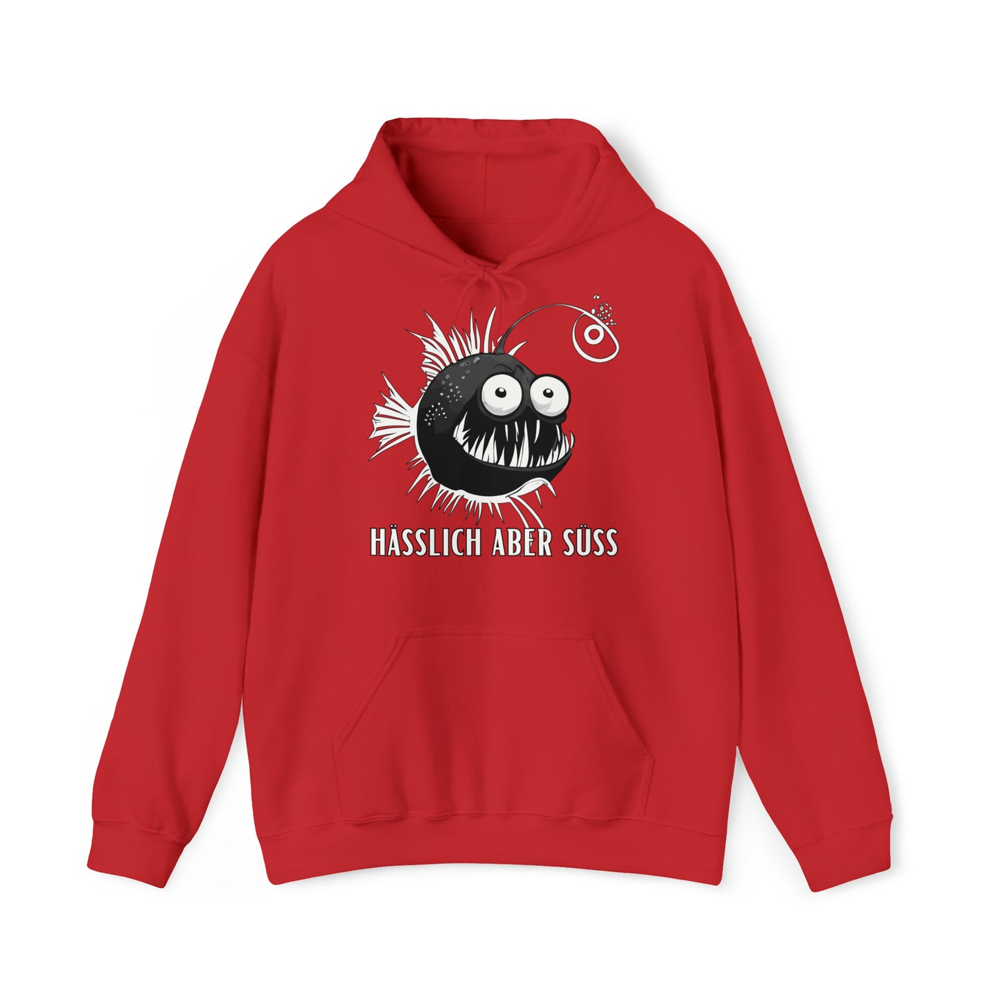 Unisex Hoodie Anglerfisch "hässlich aber süß"