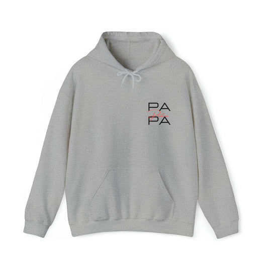 Personalisierter Unisex Hoodie Papa und Namen