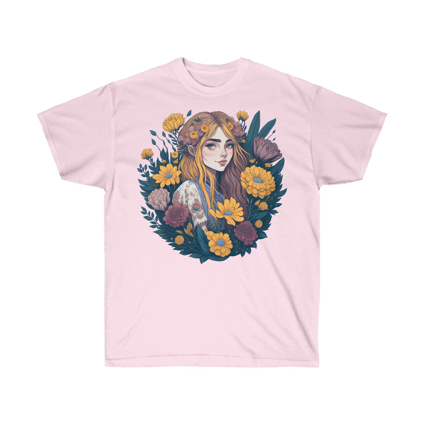 Unisex T-Shirt | Hippie Garten Blumen