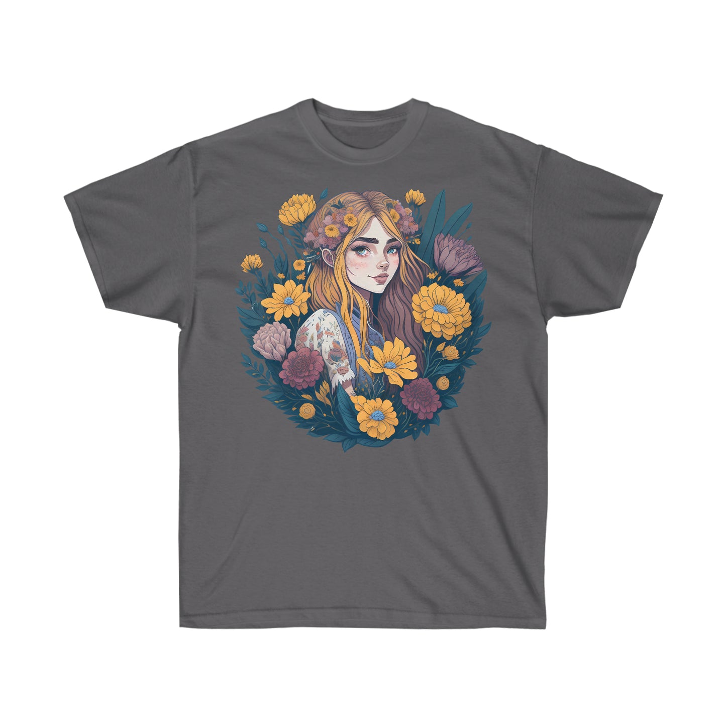 Unisex T-Shirt | Hippie Garten Blumen