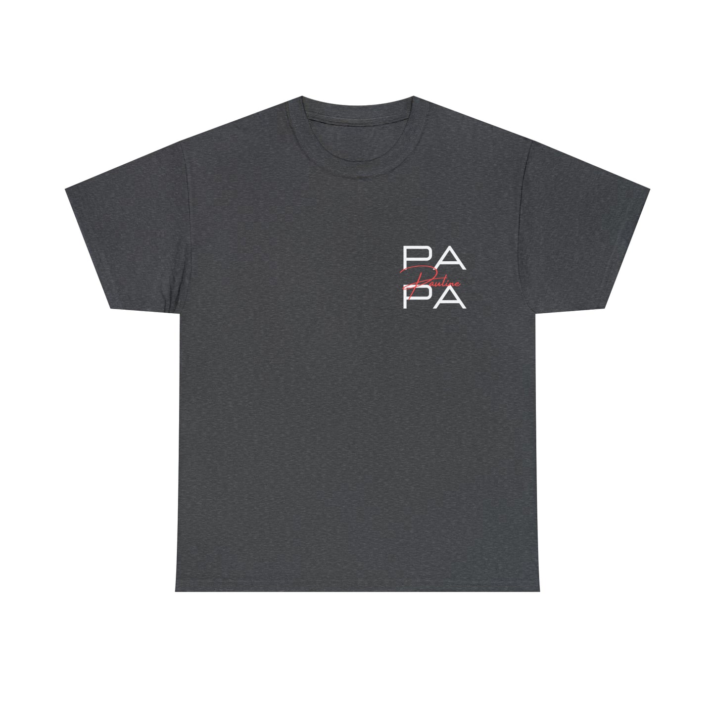 Personalisiertes Unisex T-Shirt Papa und Namen