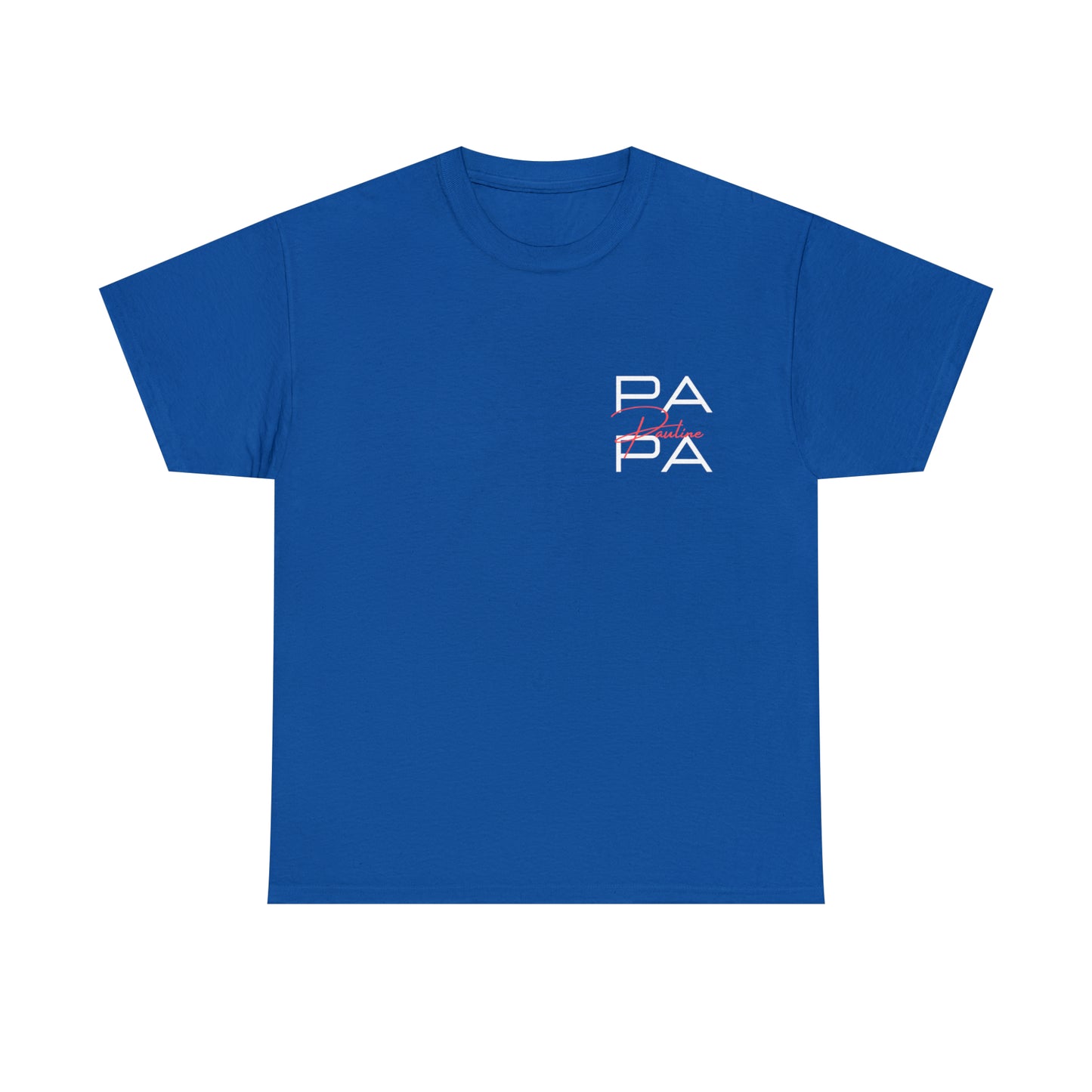 Personalisiertes Unisex T-Shirt Papa und Namen