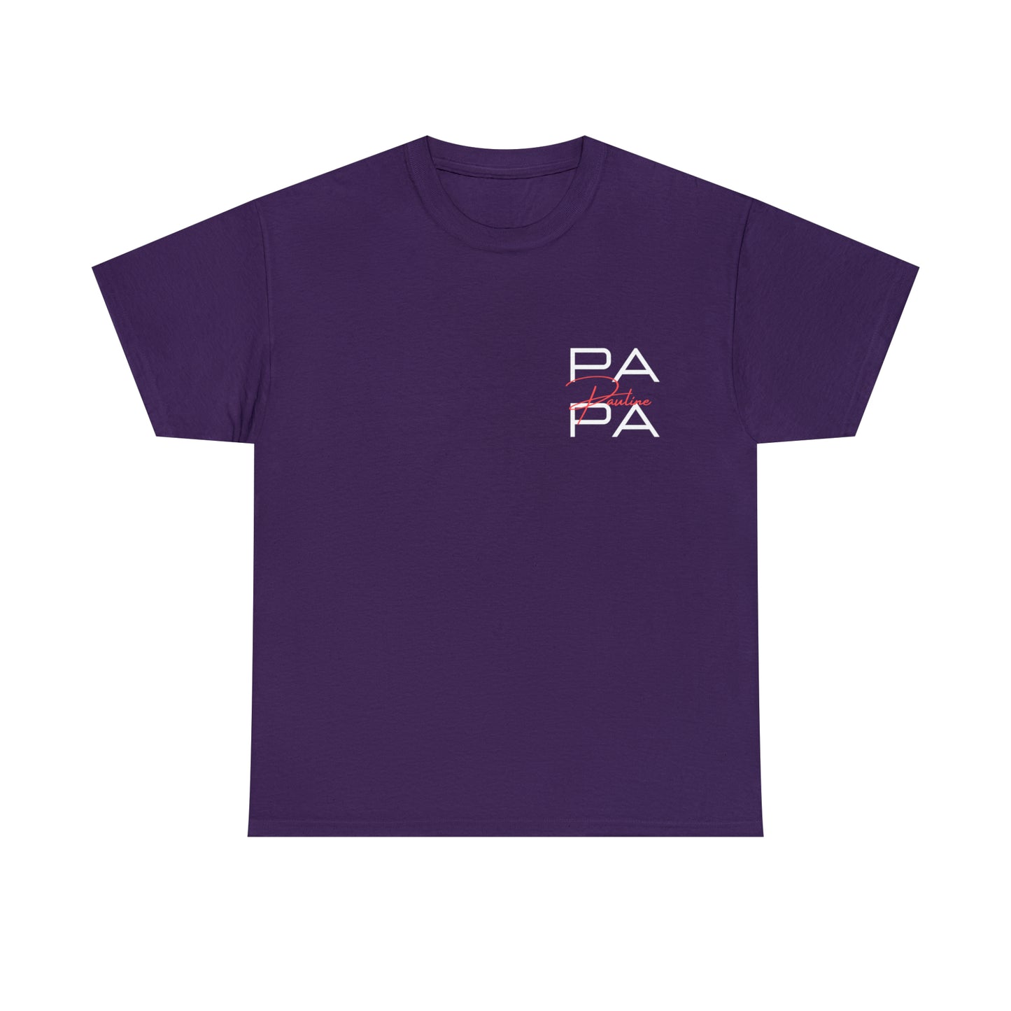 Personalisiertes Unisex T-Shirt Papa und Namen