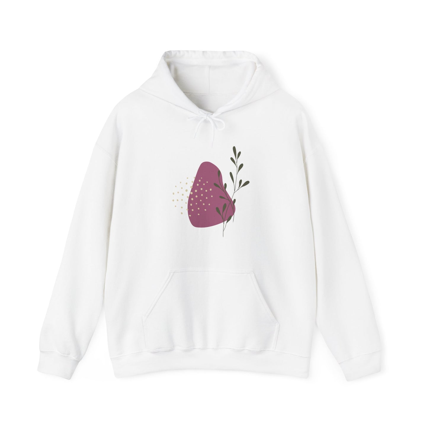 Unisex Hoodie Boho Print Natur