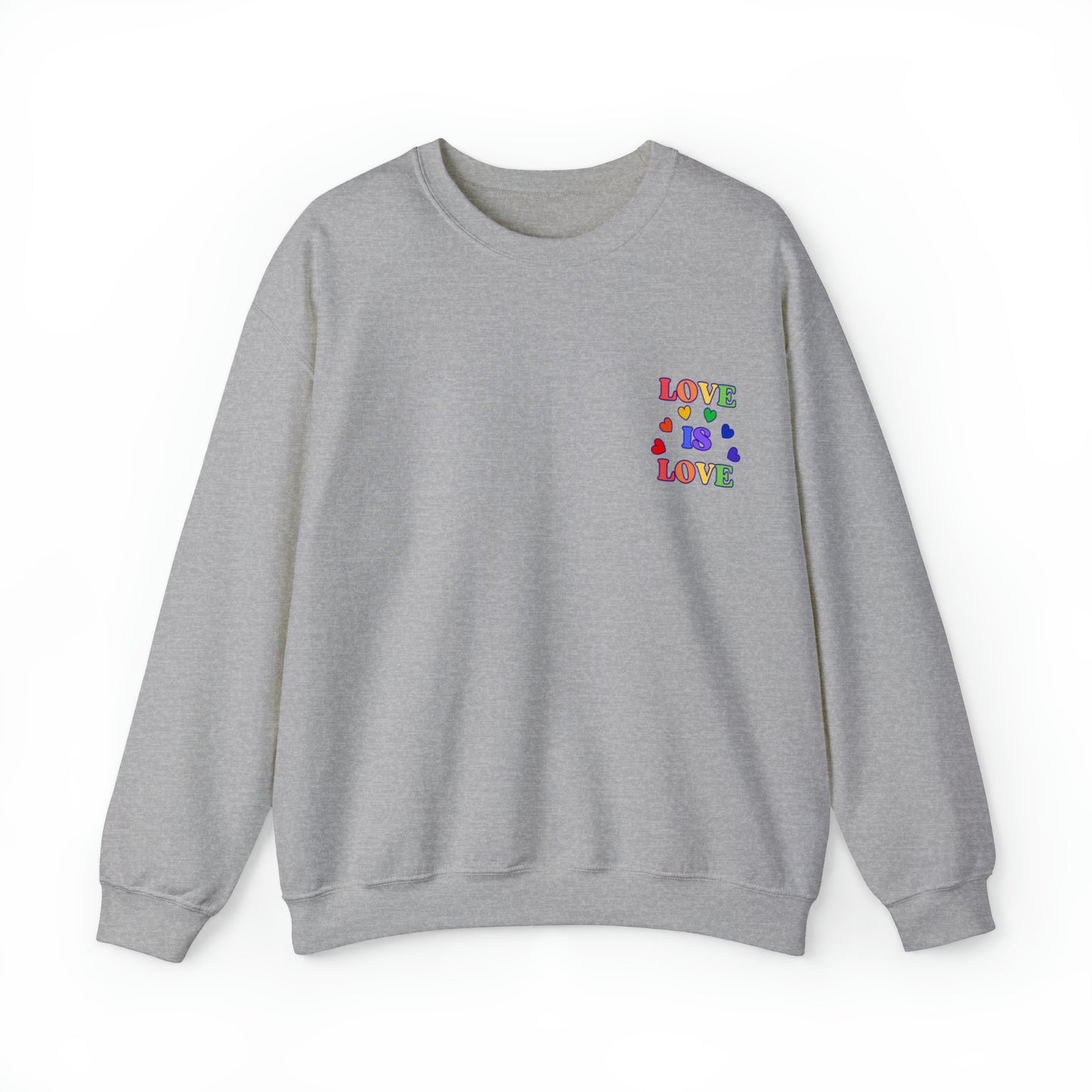 Unisex Sweatshirt Love is love