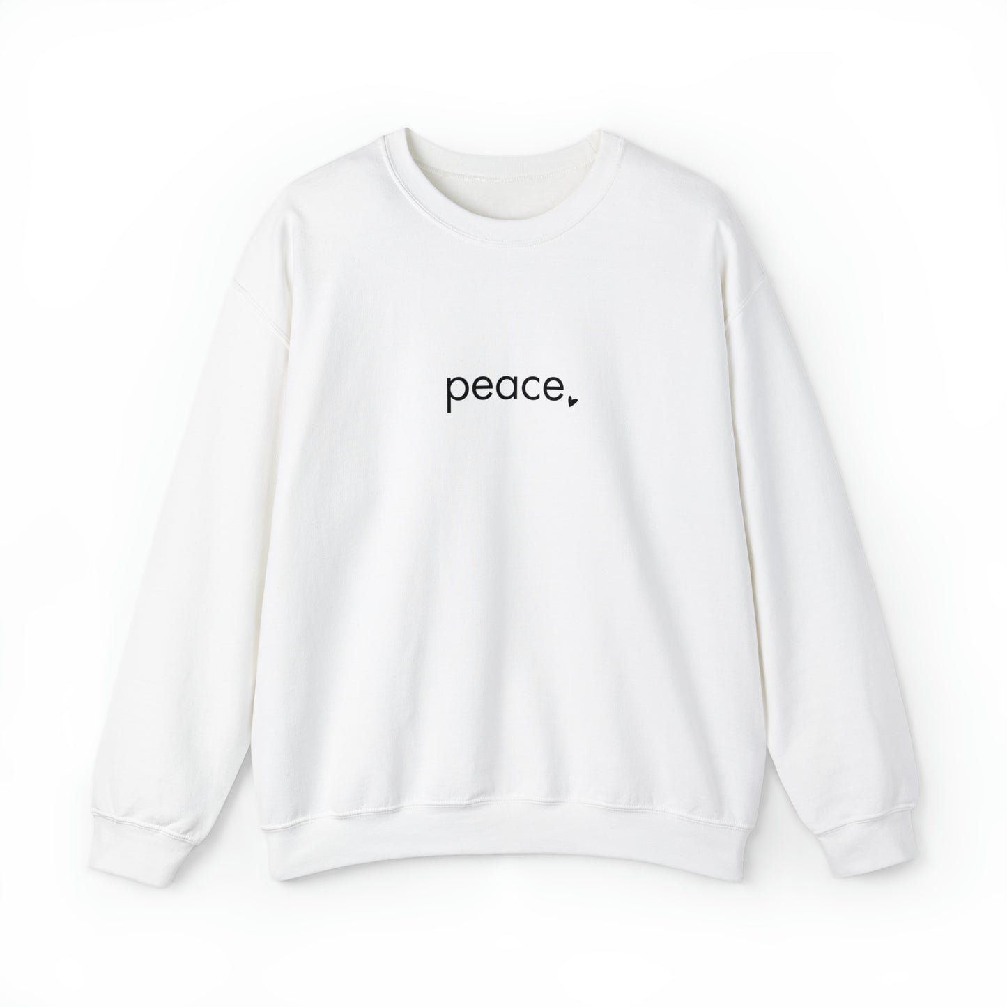 Unisex Sweatshirt Peace Herz