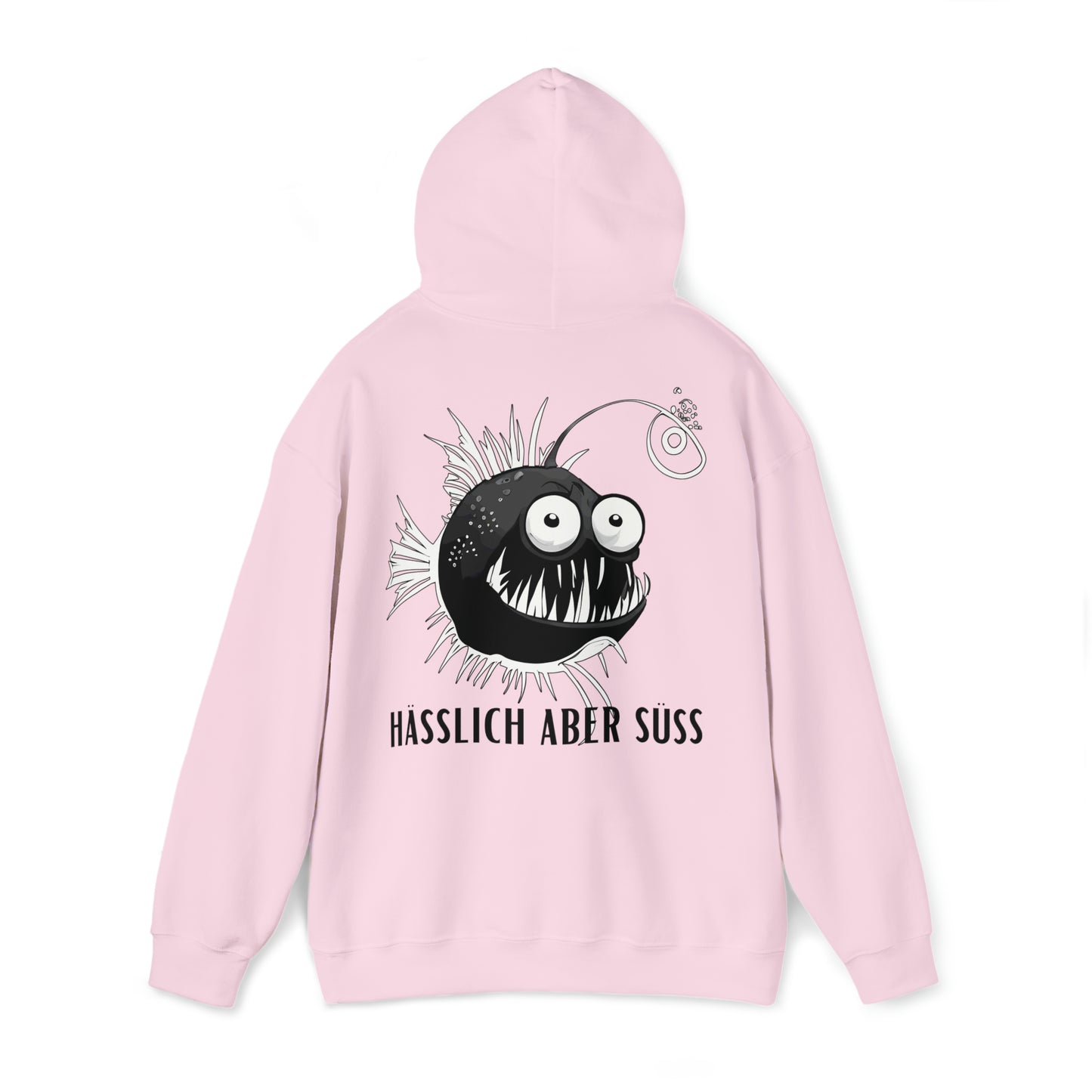 Unisex Hoodie Anglerfisch "hässlich aber süß"