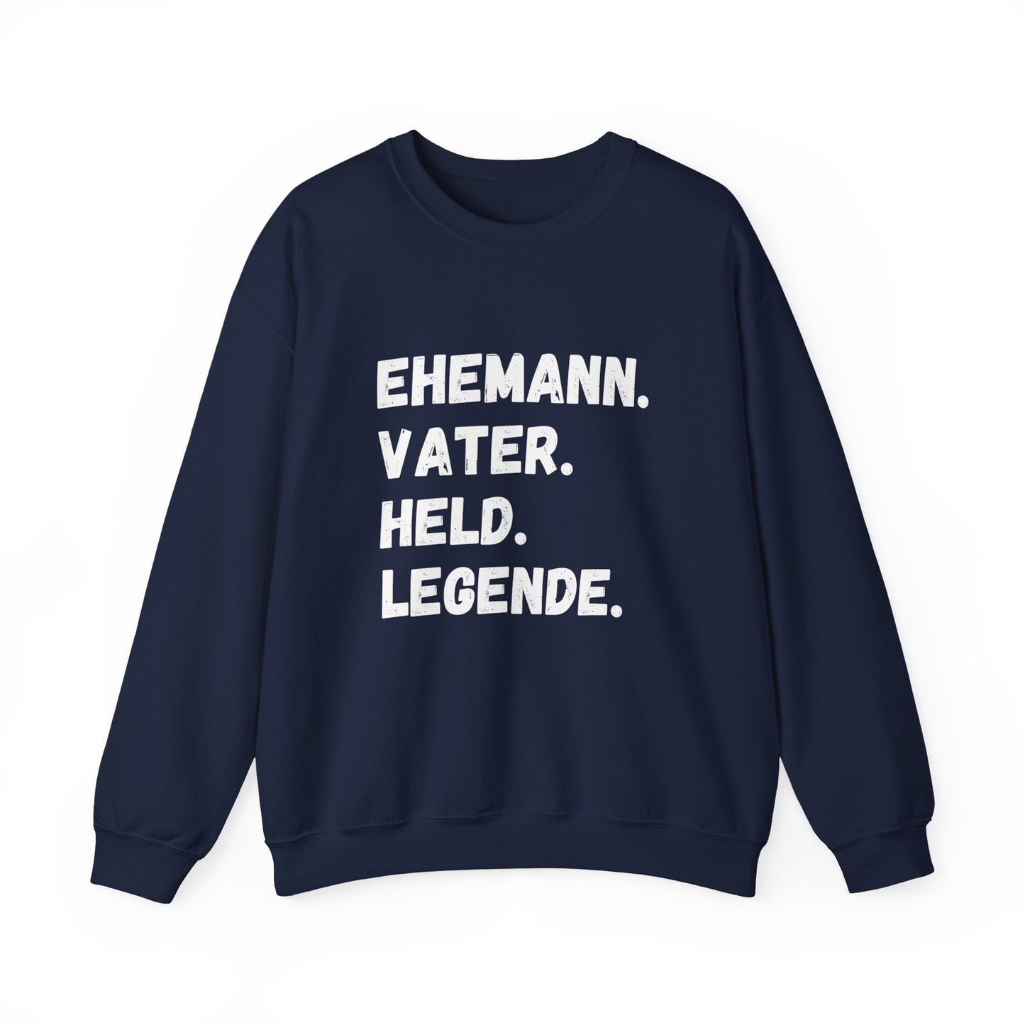 Unisex T-Shirt Ehemann. Vater. Held. Legende.