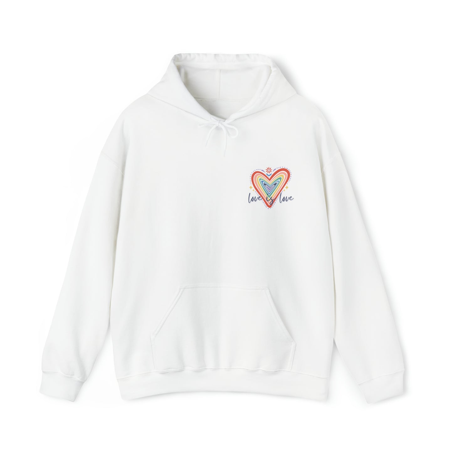 Unisex Hoodie Love is love