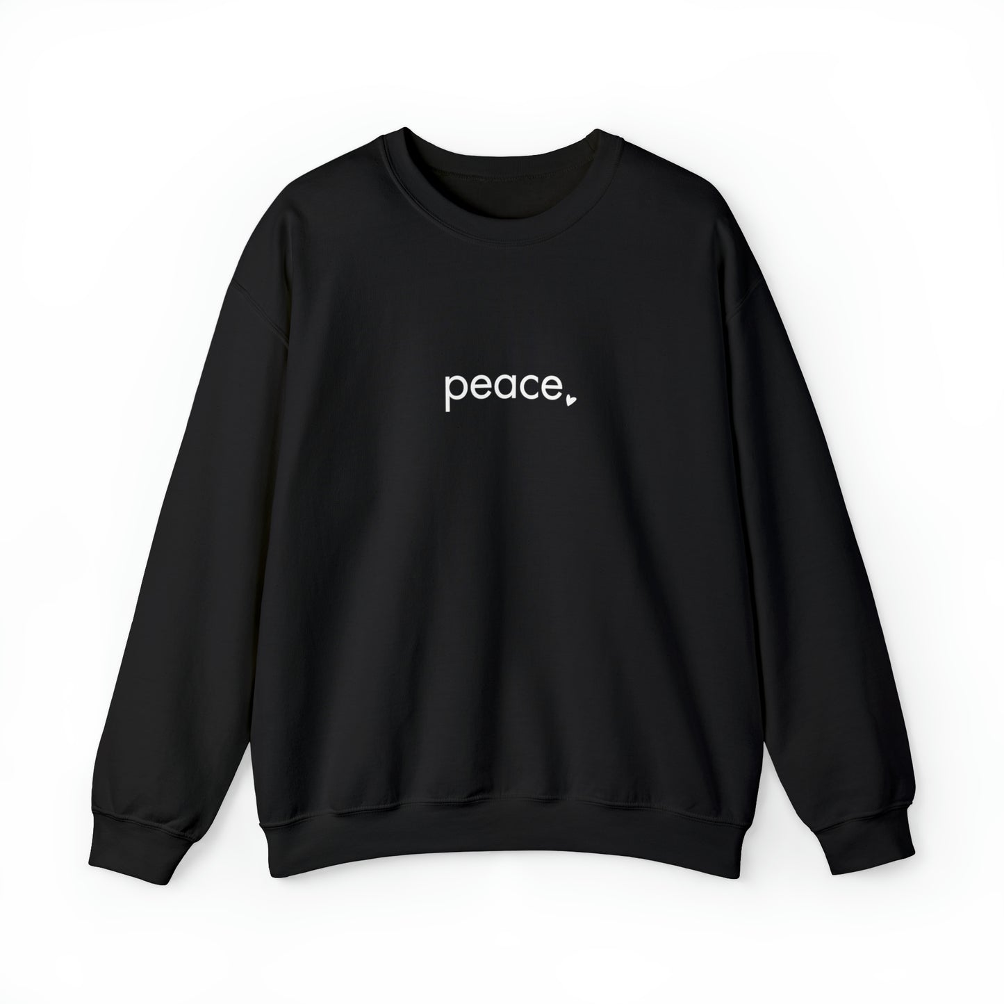 Unisex Sweatshirt Peace Herz