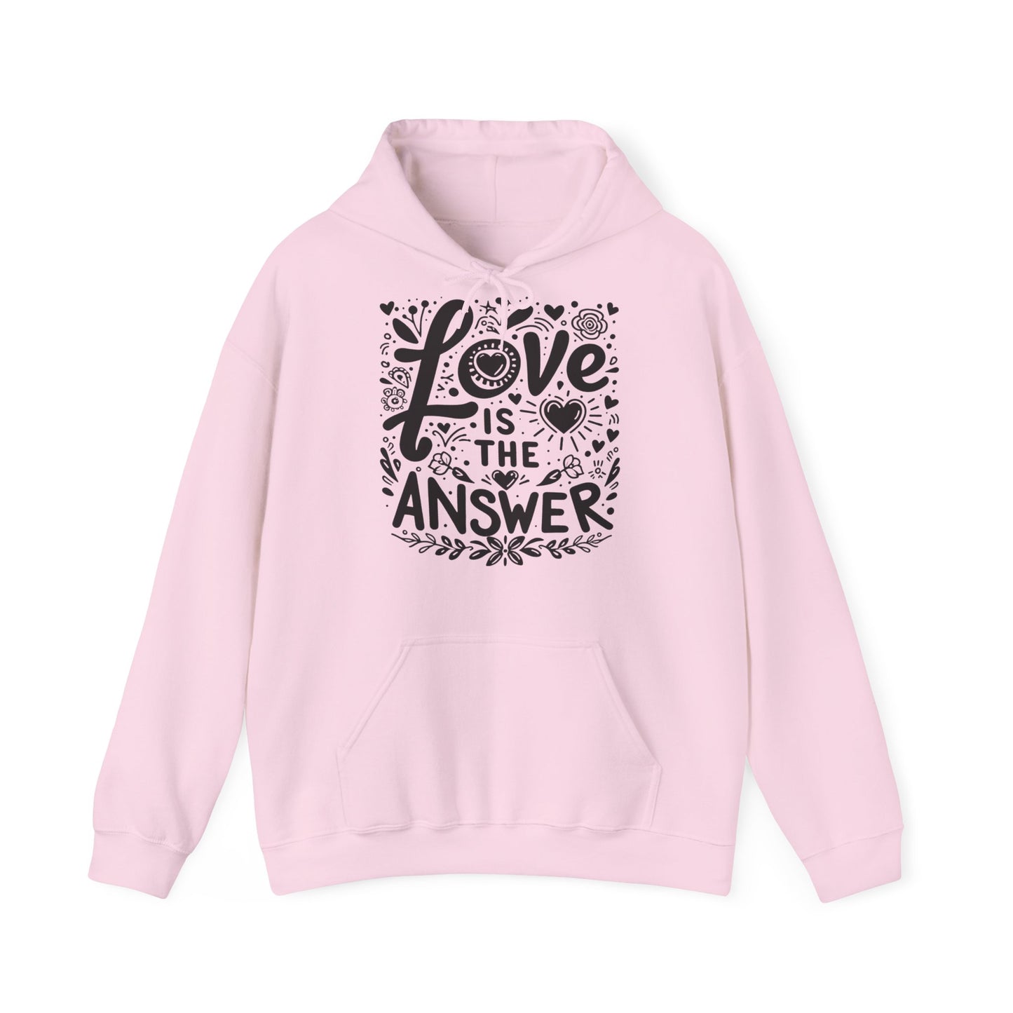 Unisex Hoodie Love ist the Answer