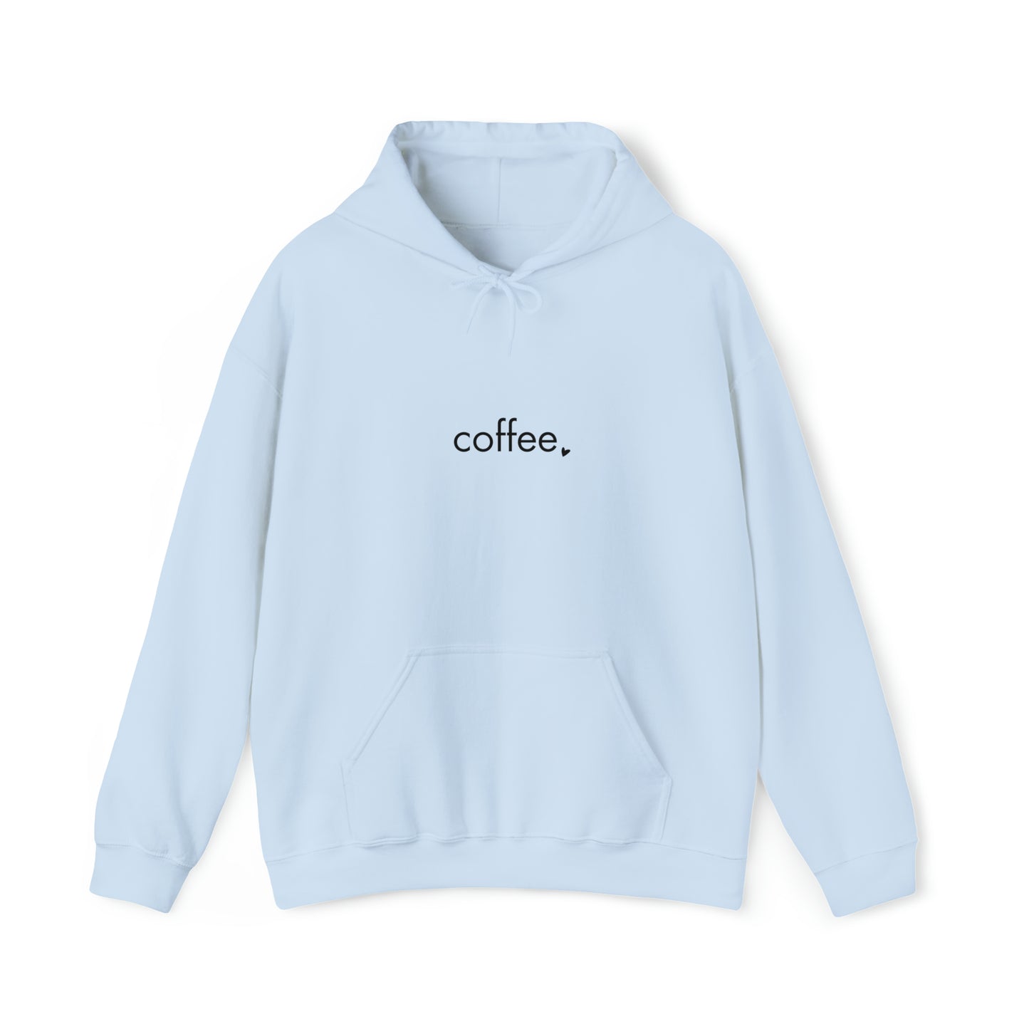 Unisex Hoodie Coffee Herz