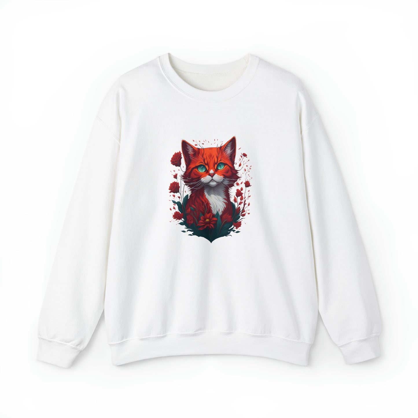 Unisex Sweatshirt Roter Kater