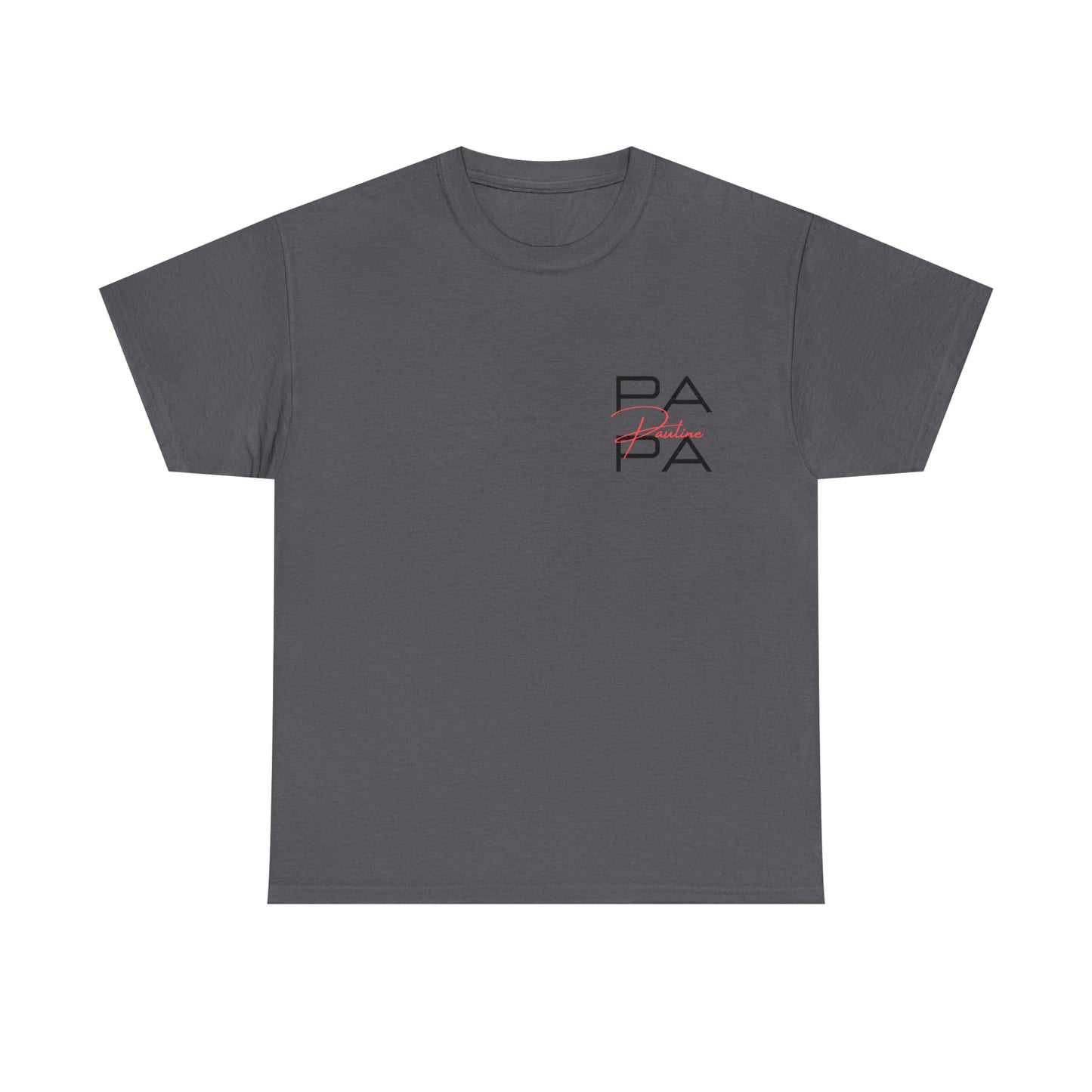 Personalisiertes Unisex T-Shirt Papa und Namen