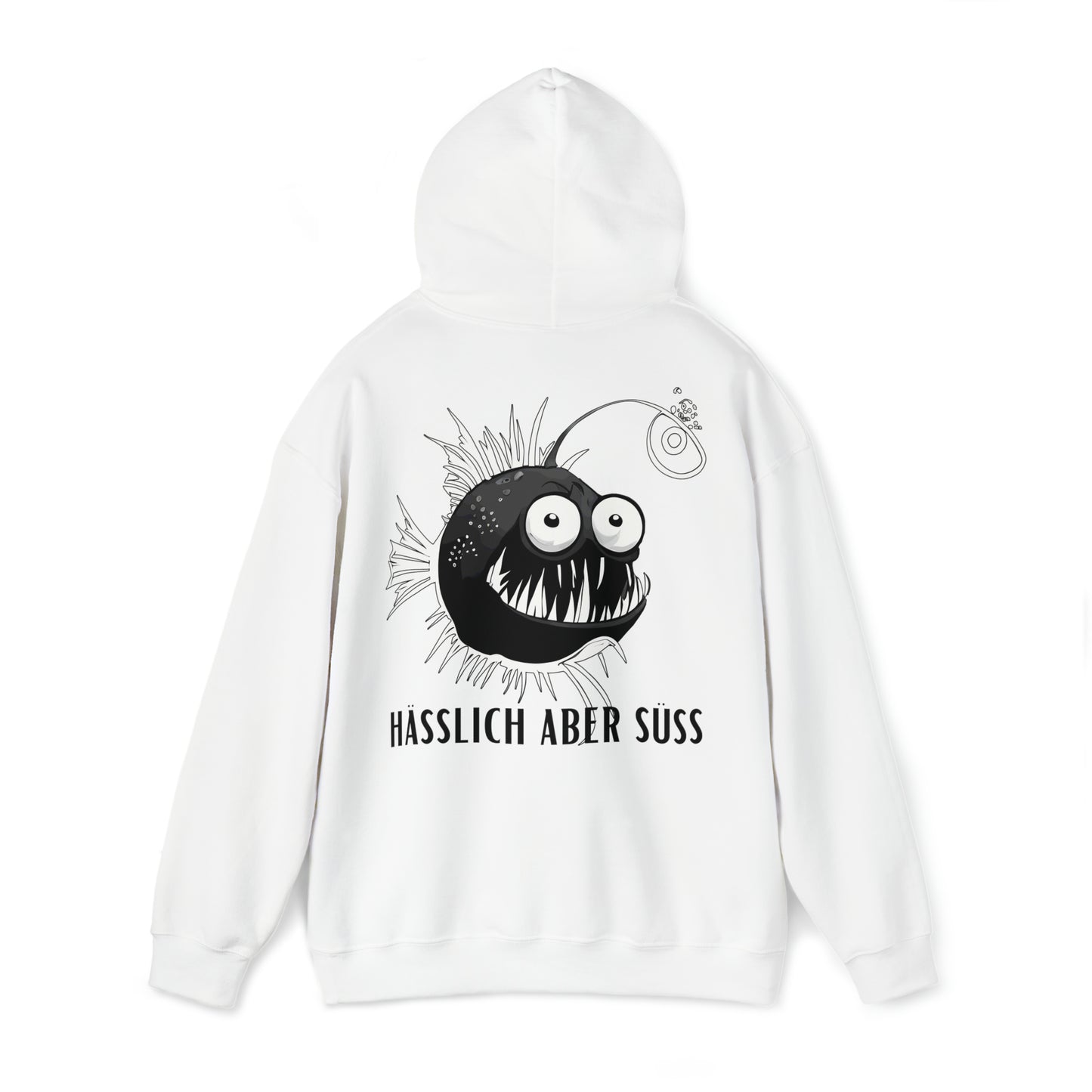 Unisex Hoodie Anglerfisch "hässlich aber süß"