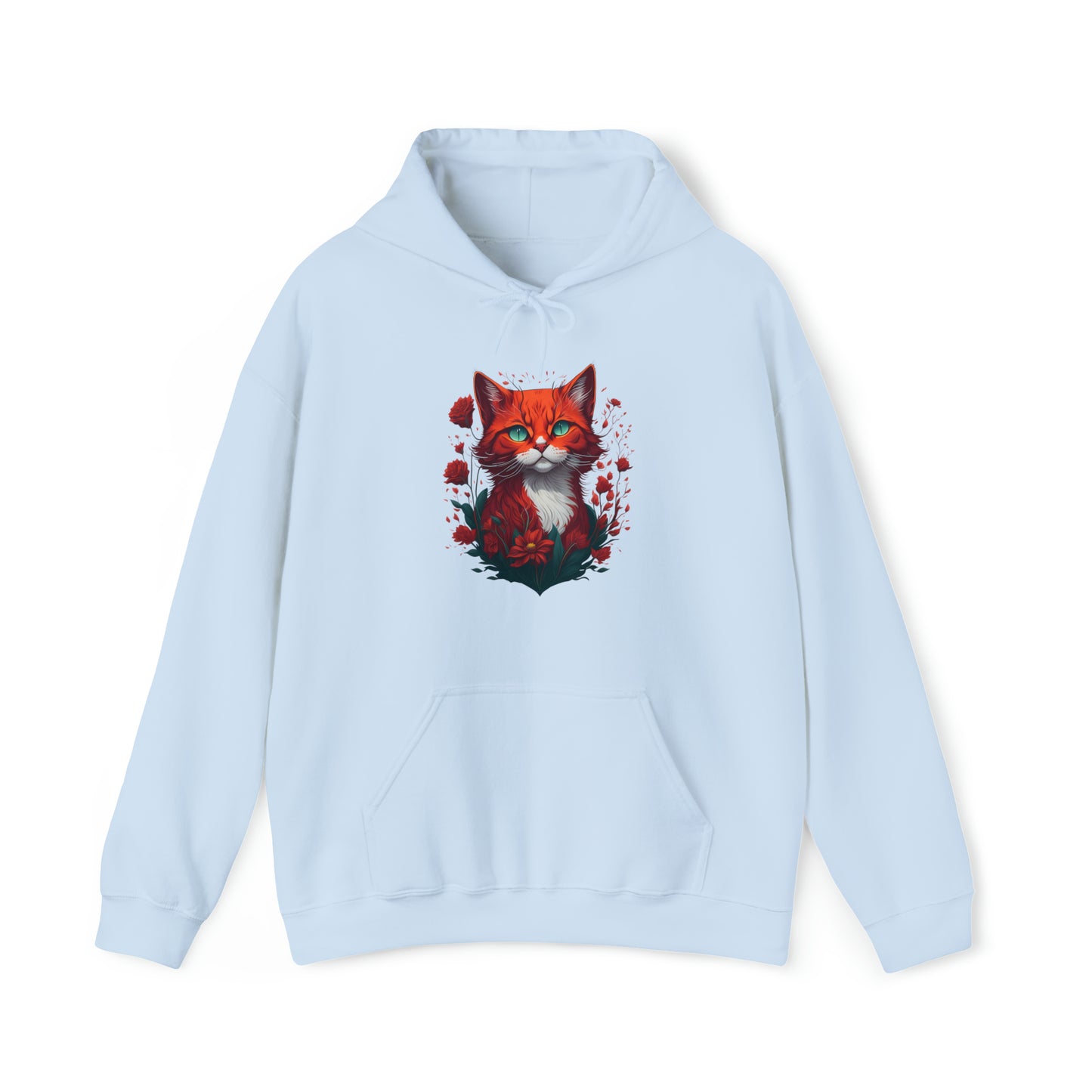 Unisex Hoodie Roter Kater