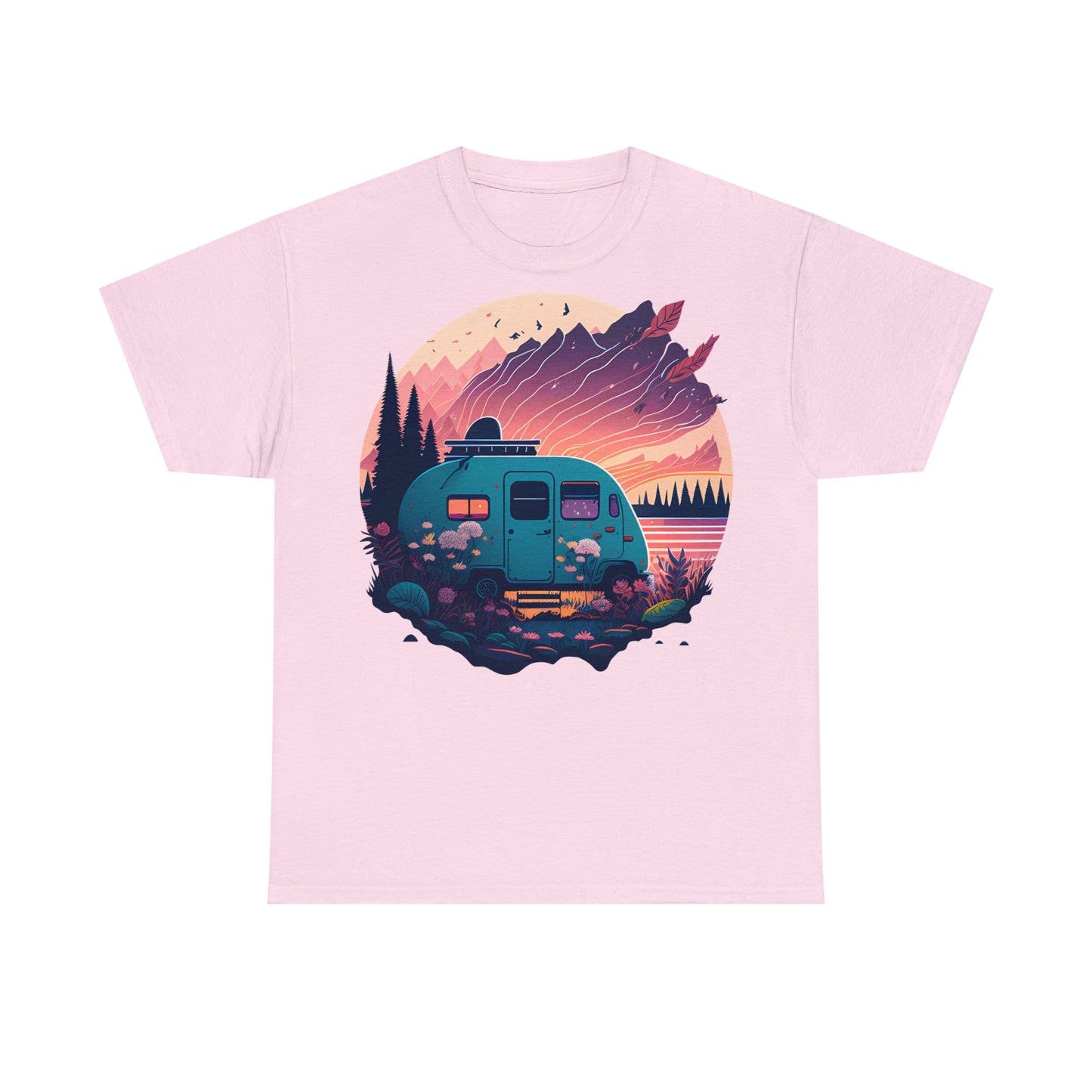 Unisex T-Shirt Camping am See