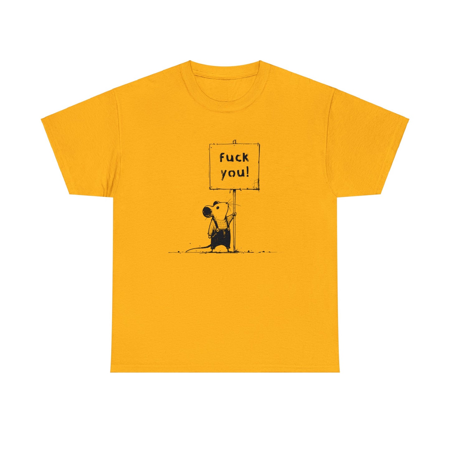 Unisex T-Shirt fuck you! Maus