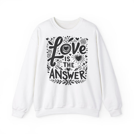 Unisex Sweatshirt Love ist the Answer