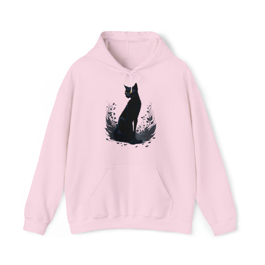 Unisex Hoodie schwarze Katze