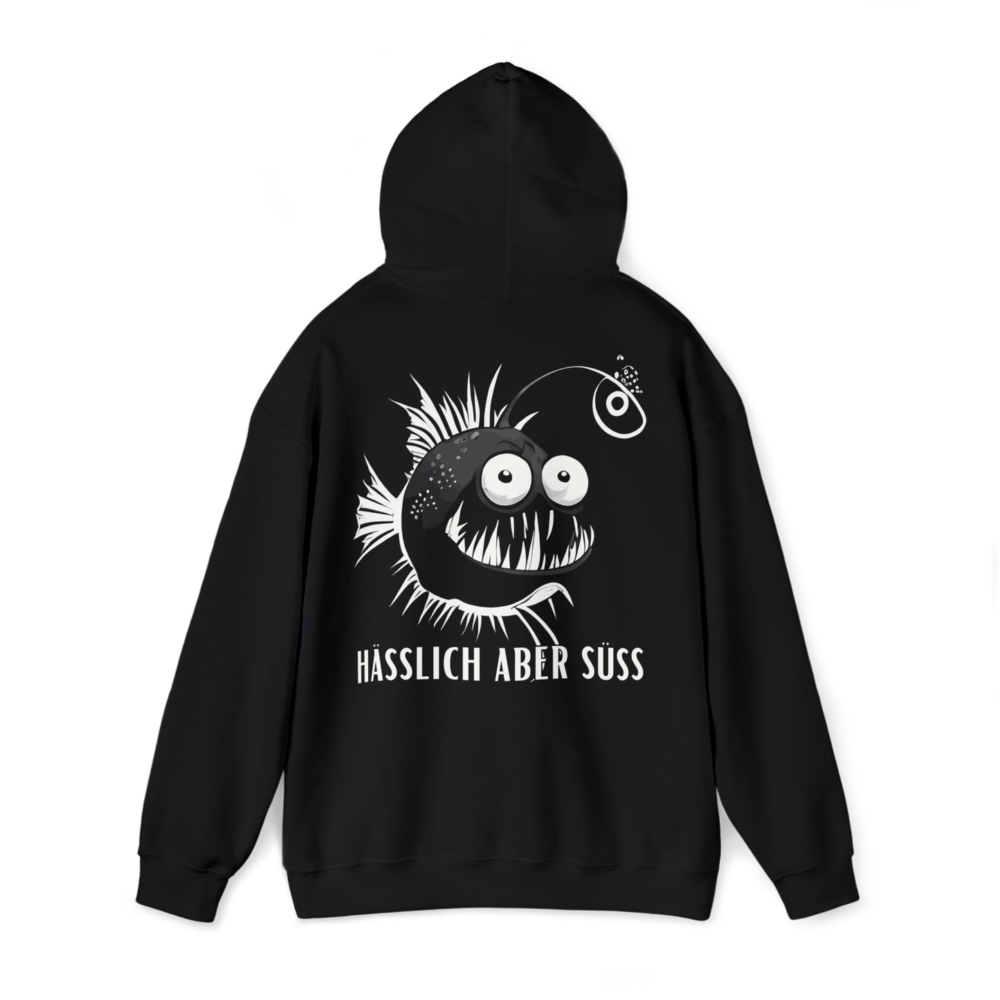 Unisex Hoodie Anglerfisch "hässlich aber süß"