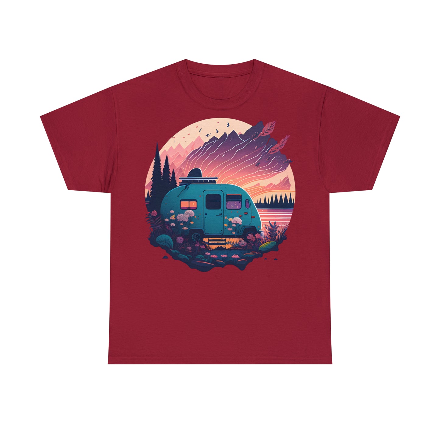 Unisex T-Shirt Camping am See