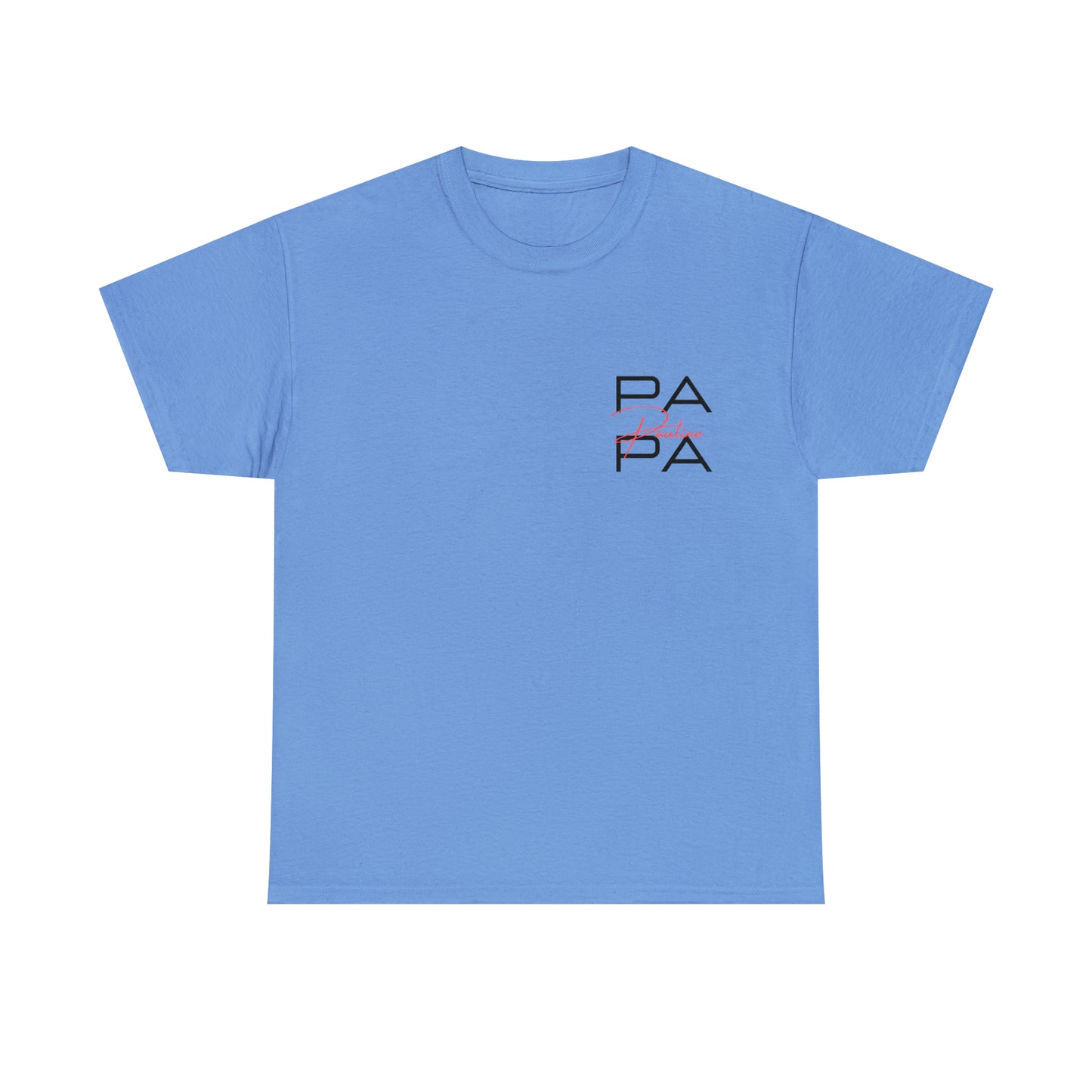 Personalisiertes Unisex T-Shirt Papa und Namen