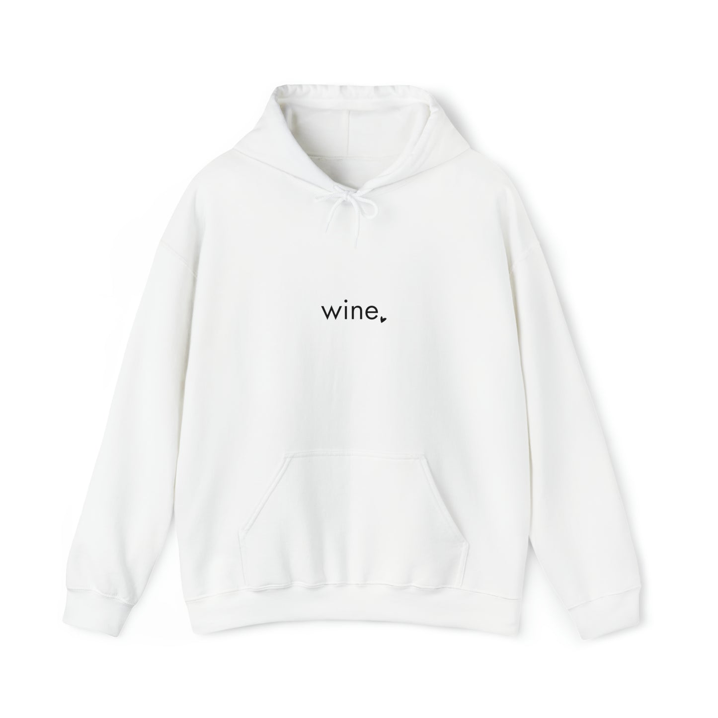 Unisex Hoodie Wine Herz