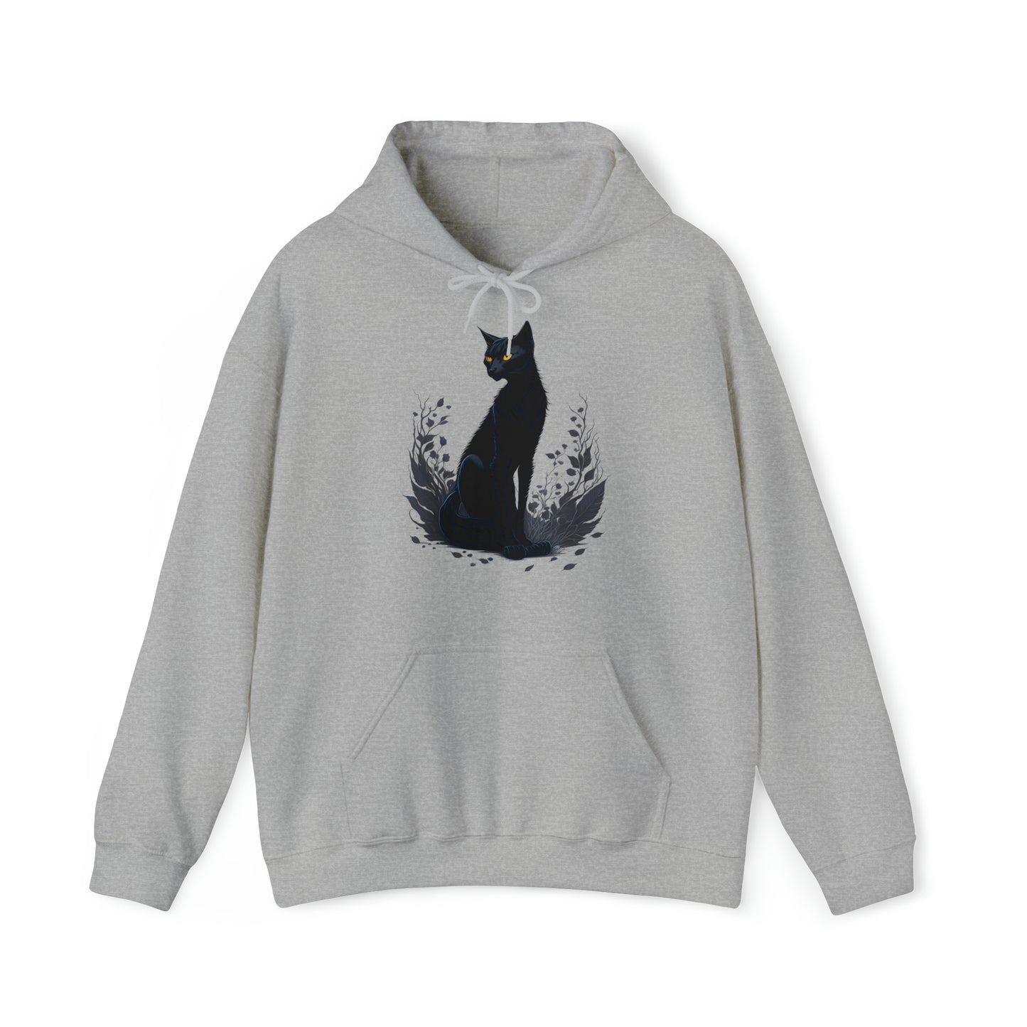 Unisex Hoodie schwarze Katze