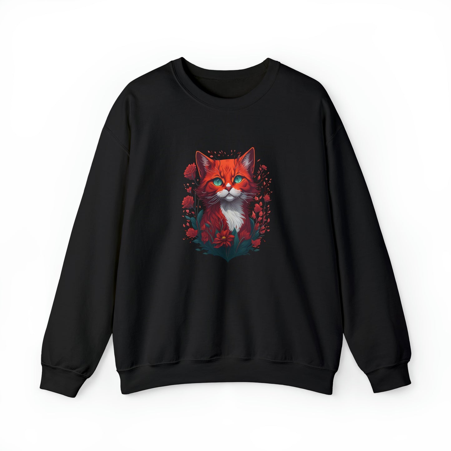 Unisex Sweatshirt Roter Kater