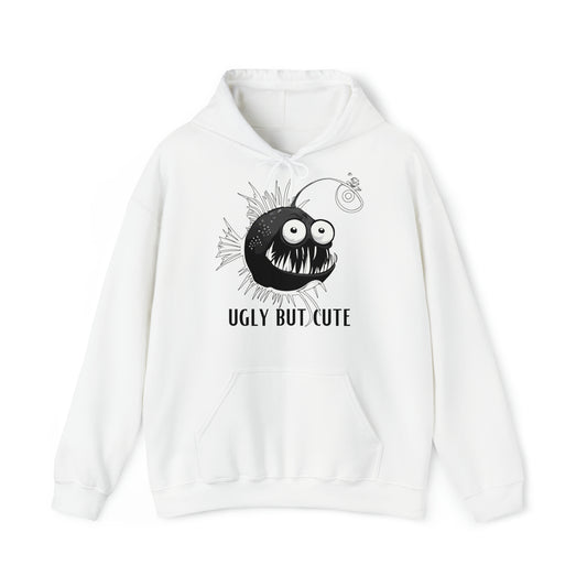 Unisex Hoodie Anglerfisch "ugly but cute"