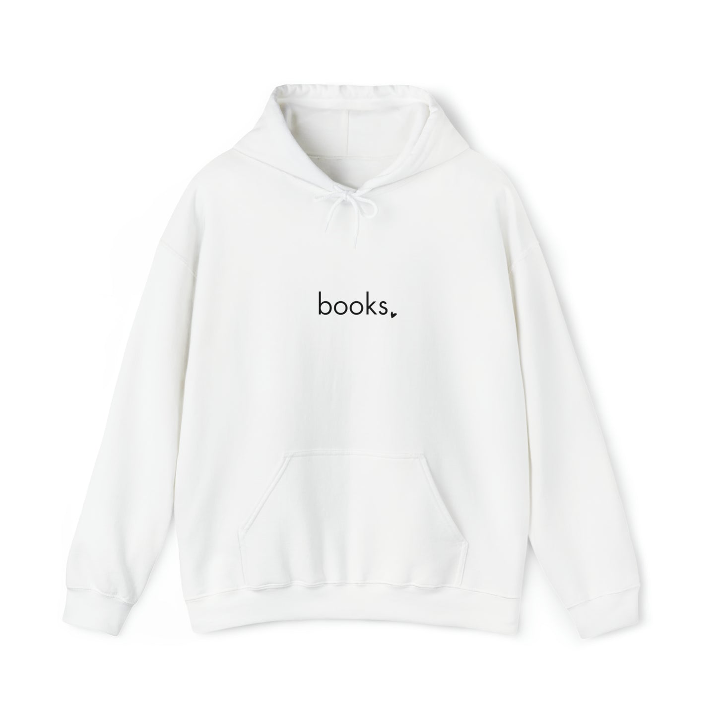 Unisex Hoodie Books Herz