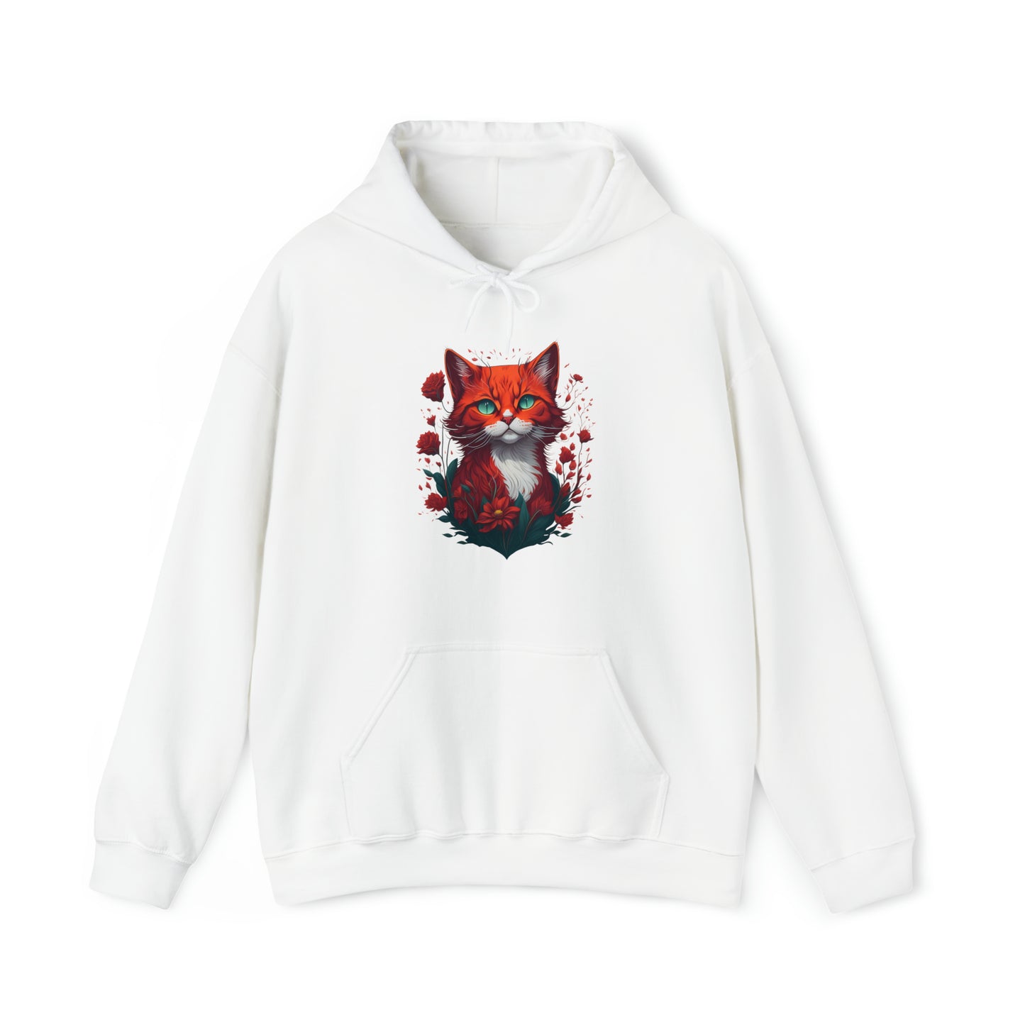 Unisex Hoodie Roter Kater