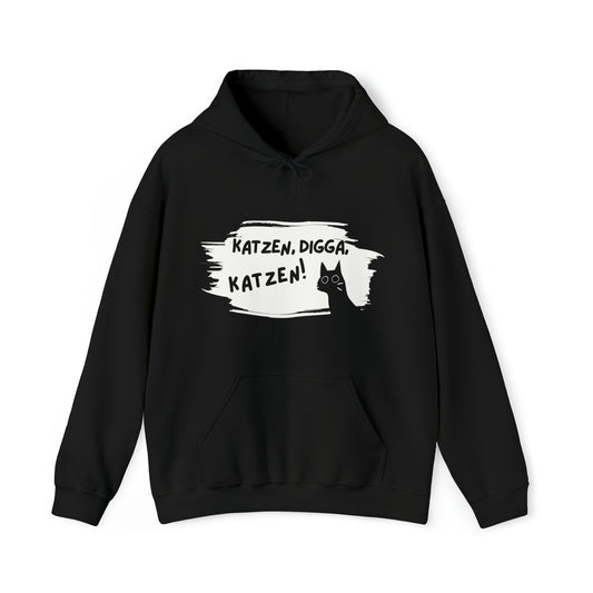 Unisex Hoodie Katzen, Digga, Katzen!