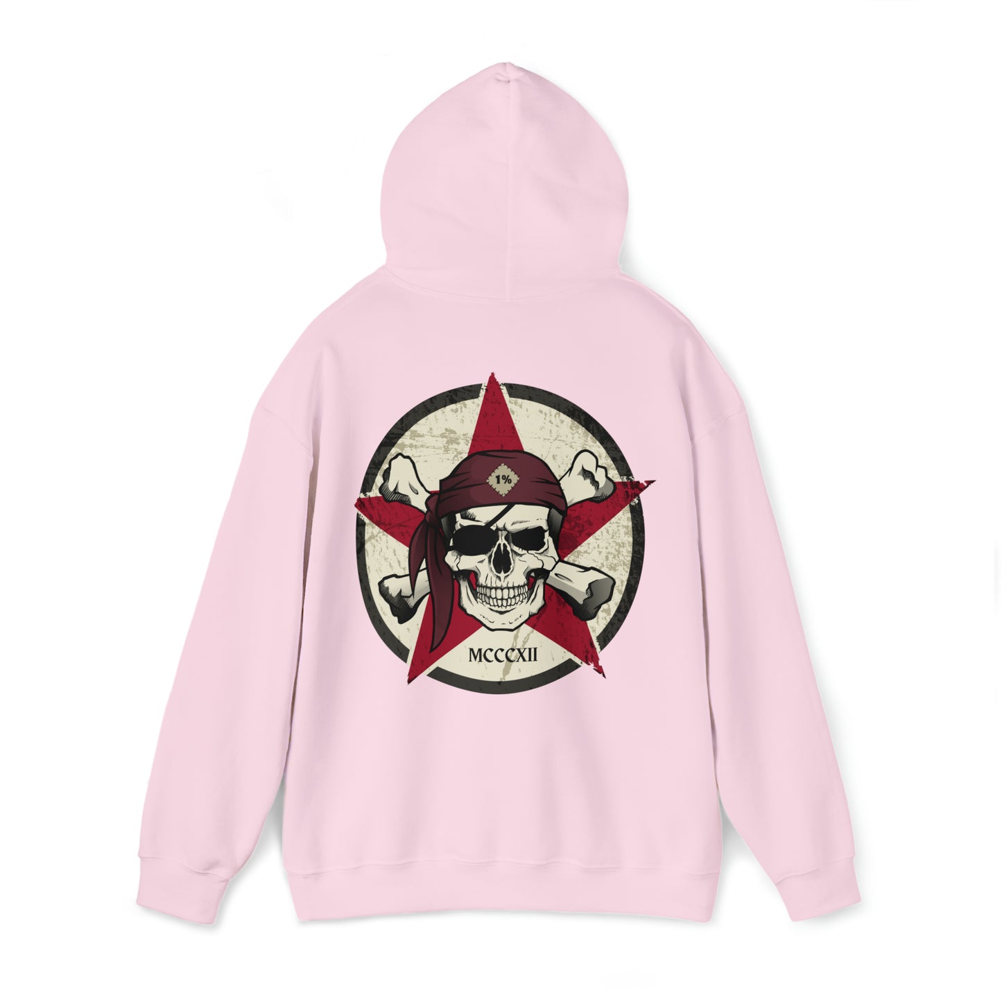 Unisex Hoodie Outlaw Biker Skull