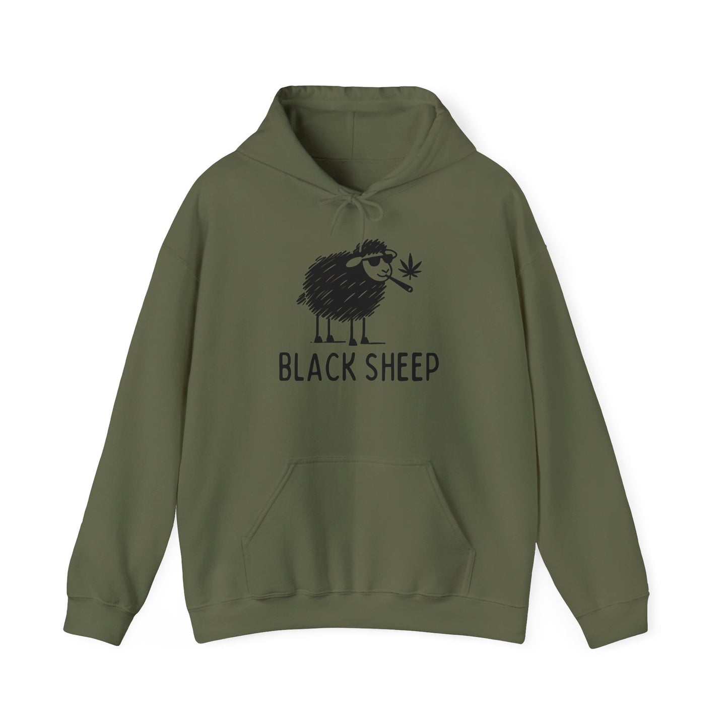 Unisex Hoodie Stoner Black Sheep