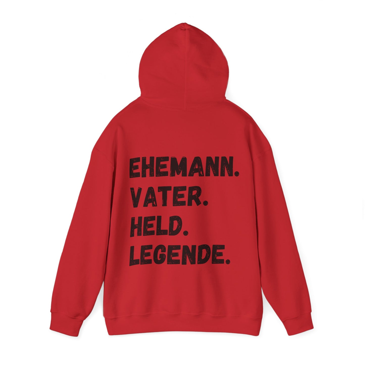 Unisex Hoodie Ehemann. Vater. Held. Legende.